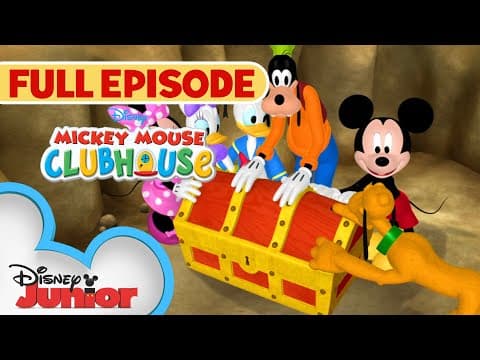 Mickey Mouse's Treasure Hunt 🏴‍☠️ | Mickey Mouse Clubhouse Full Episode | S1 E13 | @disneyjr  ​ thumbnail