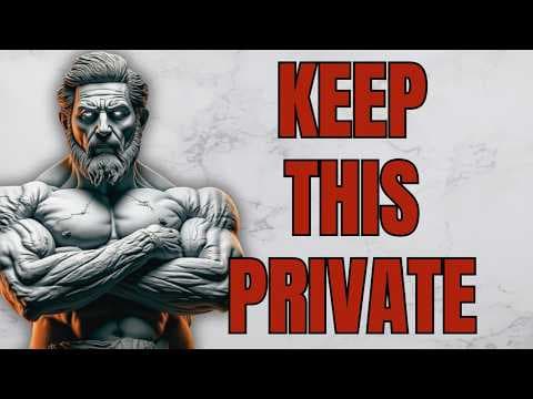 4 Things You Should Never Share | Stoicism | Stoic Wisdom thumbnail