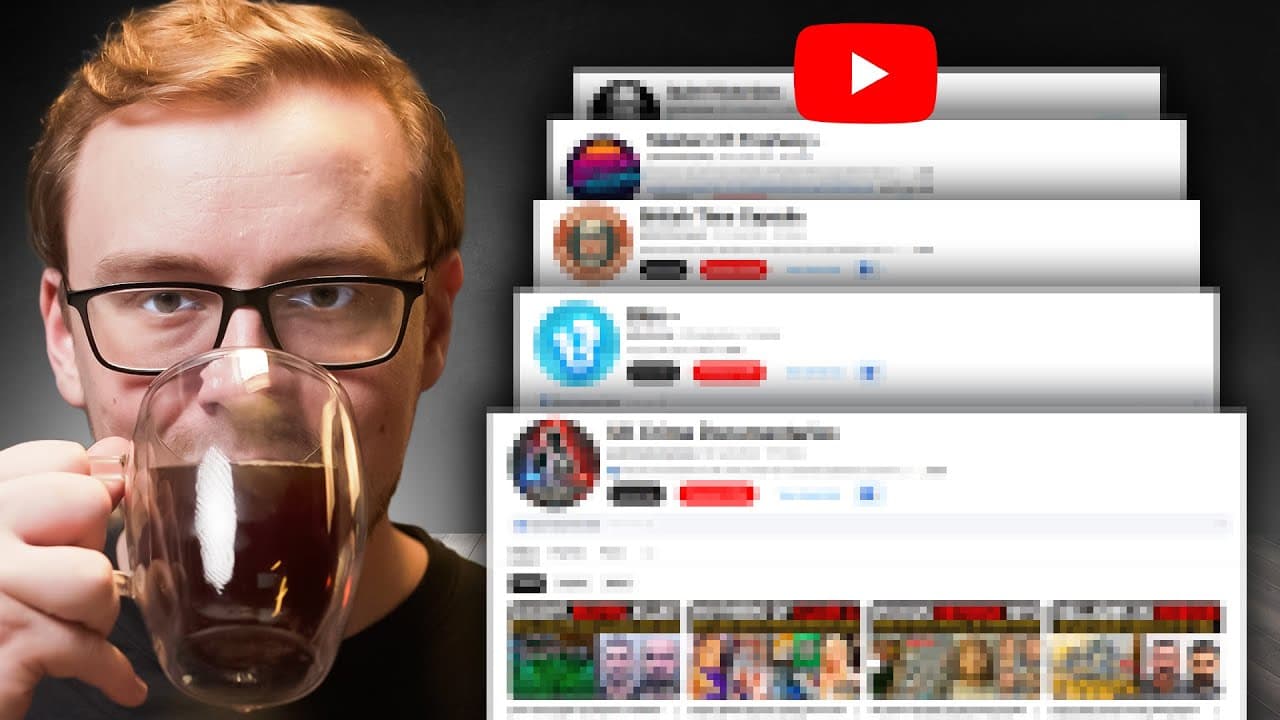 YouTube video player