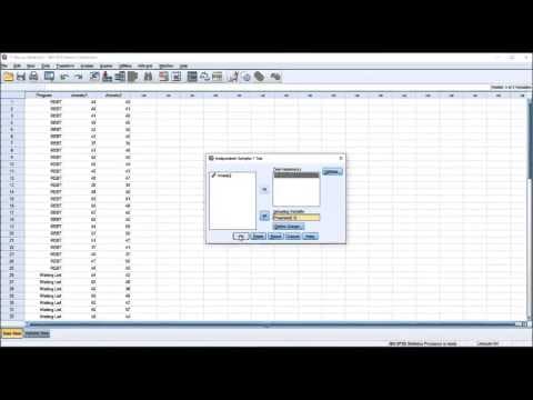 Comparison of Independent-Samples T Test and Paired-Samples T Test using SPSS thumbnail
