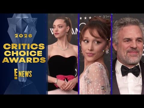 Amanda Seyfried, Ariana Grande, & More Must See Red Carpet Interviews | Critics Choice Awards 2026 thumbnail