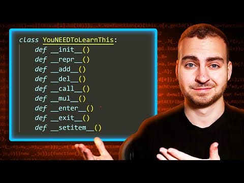 How to Master Python Dunder Methods for Objects thumbnail