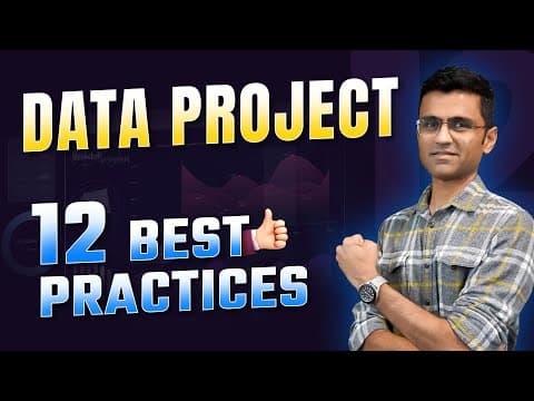 12 Best Practices For Data Analytics Project! 📊💡 thumbnail