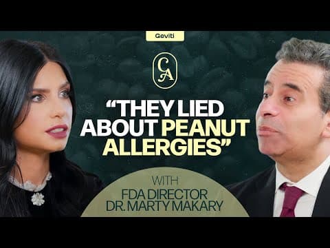 How Deep Does the Corruption Go? | FDA Director Dr. Marty Makary Tells All thumbnail