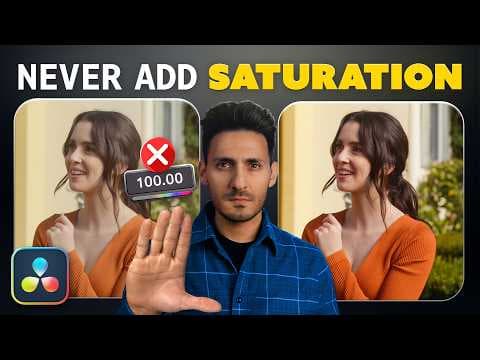 You Should NEVER Add Saturation Unless You Do This First thumbnail