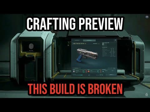 CIG Reveals Plans For Star Citizen’s Upcoming Crafting System thumbnail
