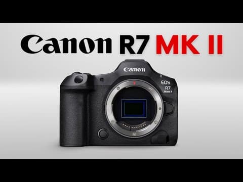 Canon EOS R7 Mark II Rumors 2026: 40MP Stacked BSI Sensor Incoming? thumbnail