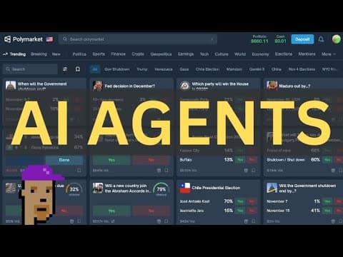 AI agents for POLYMARKET that actually CRACKED the CODE thumbnail