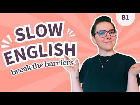 🛑 What is holding you back? | B1 SLOW ENGLISH listening practice thumbnail