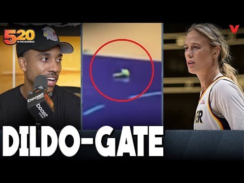 Jeff Teague reacts to MORE DILDOS thrown on WNBA court, HITTING Fever's Sophie Cunningham | Club 520 thumbnail