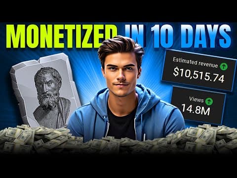 How I Turned AI Into a $10k/Month YouTube Channel (FULL COURSE) thumbnail