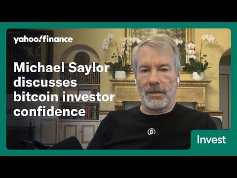 Why Strategy's Michael Saylor is still bullish on bitcoin investing despite recent pullback thumbnail