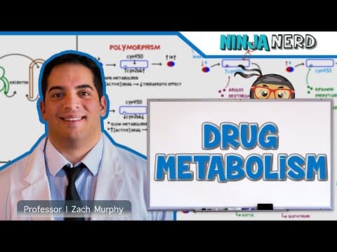 Pharmacokinetics | Drug Metabolism thumbnail