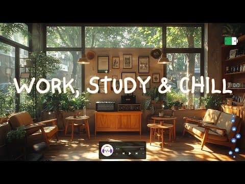 Aesthetic Lofi Beats for Study & Focus 🎧📖Music to Chill, Relax, and Boost Productivity thumbnail