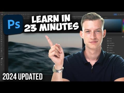 Photoshop Tutorial for Beginners 2025 | Everything You NEED to KNOW! thumbnail