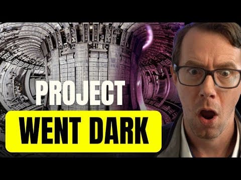 Lockheed's Compact Fusion Reactor EXPOSED thumbnail