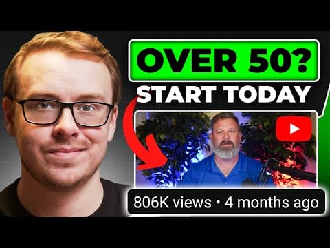4 Ways To Make Money On YouTube From Day 1 If You’re Over 50 thumbnail