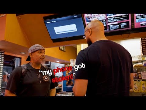 PRED GETS BUSTED AT HIS PIZZA JOB! thumbnail