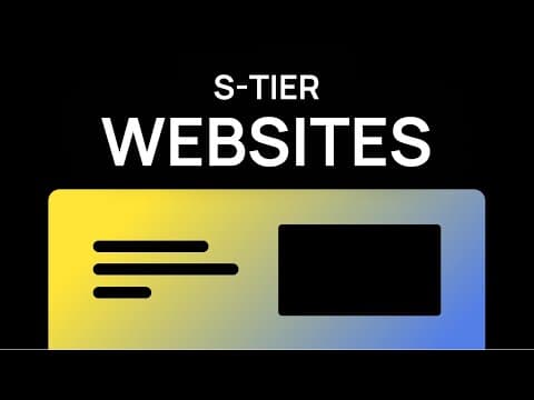 The Easy Way to Design Top Tier Websites thumbnail