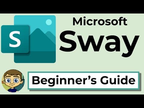 Beginner's Guide to Microsoft Sway: Create Beautiful Webpages FREE thumbnail