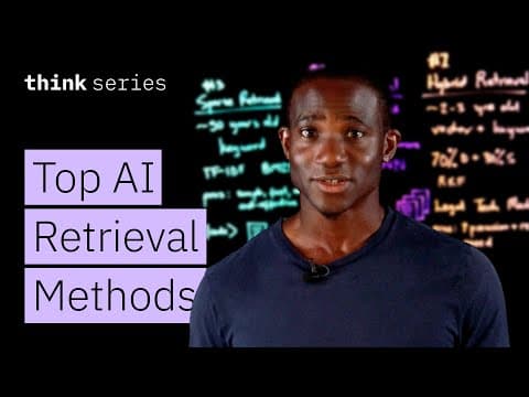 Top 3 RAG Retrieval Strategies: Sparse, Dense, & Hybrid Explained thumbnail