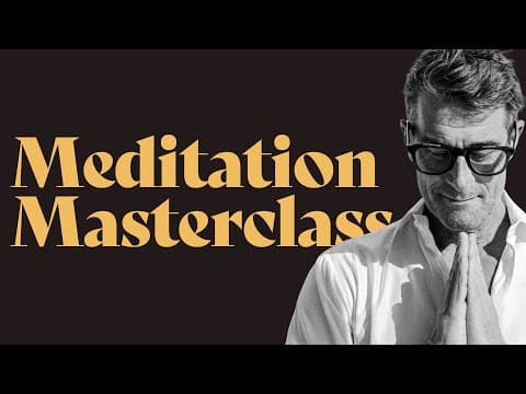 Finding PEACE: A Meditation Masterclass | Rich Roll Podcast thumbnail