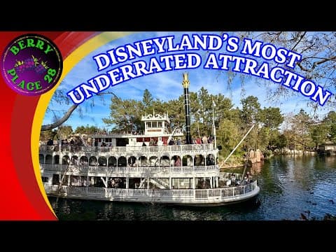 🔴 LIVE - DISNEYLAND: Disneyland's Most Underrated Attraction #MarkTwain #Rivers #America #Classic thumbnail