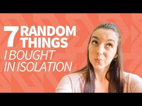 What Fun Items Did I Buy During Self-Isolation? thumbnail