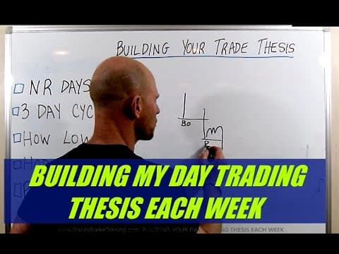 BUILDING YOUR DAY TRADING THESIS EACH WEEK thumbnail