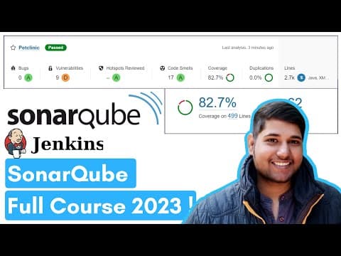 Sonarqube Complete Tutorial 2023 thumbnail