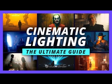Ultimate Guide to Cinematic Lighting — Types of Light & Gear Explained [Shot List Ep. 12] thumbnail
