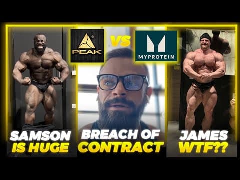 Mike Sommerfeld IN SERIOUS TROUBLE? + Samson Dauda 341LBS + James Hollingshead DOUBLED IN SIZE? thumbnail