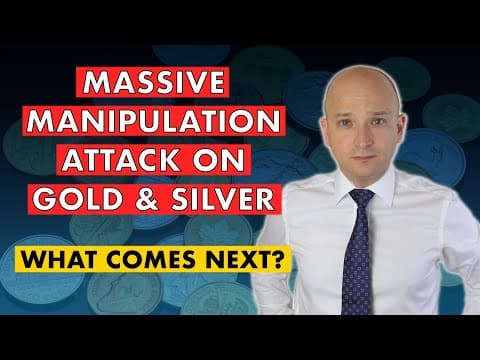 Big Money Wants Your Gold & Silver Now! Manipulation Explained thumbnail