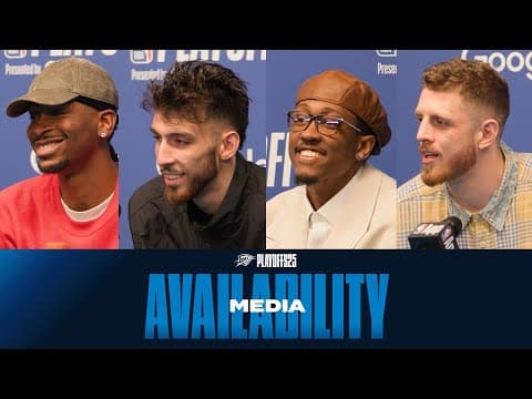 Full Post Game Media Availability | OKC Thunder vs Denver Nuggets | NBA Playoffs | May 7, 2025 thumbnail