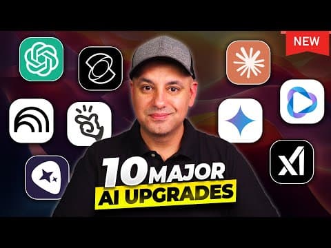 What are the latest AI tool upgrades and features thumbnail