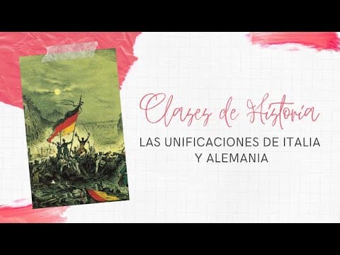 Nacionalismo | Unificación italiana y unificación alemana thumbnail