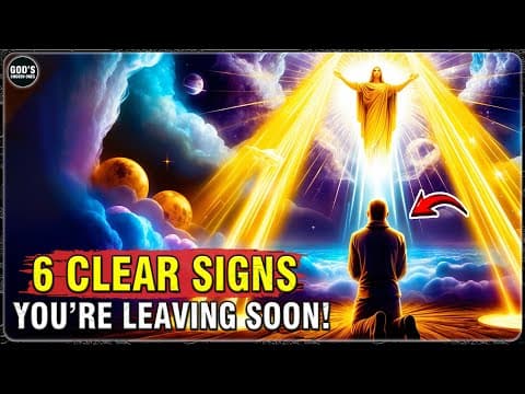 God's Chosen Ones, These Are 6 Signs You’re About to Leave This World! | GRATEFUL TO GOD thumbnail