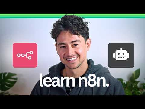 N8N Complete Guide (AI Agents + Workflow Automation) thumbnail