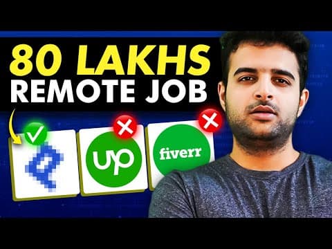The BEST Remote Job Platform EVER! (This is KIL*ING Upwork & Fiverr) thumbnail