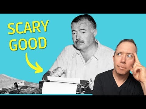 9 Writing Techniques Hemingway Used to Become a LEGEND thumbnail