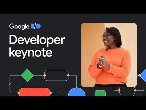 Developer keynote (Google I/O '23) thumbnail
