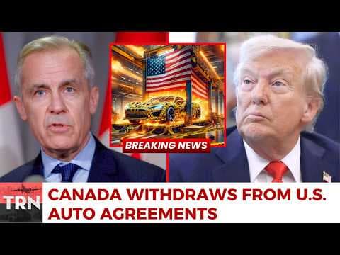 BREAKING: Canada WITHDRAWS U.S. Auto Cooperation - U.S. Auto Industry Spirals Into Chaos thumbnail
