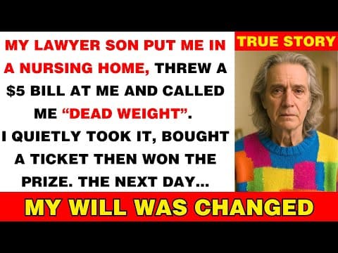 My Son Left Me at a Nursing Home on My 75th Birthday — Seven Days Later, I Won a $4.2M Lottery thumbnail