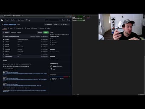 George Hotz | Programming | tinygrad: on the Google Coral Edge TPU | reverse engineering part2 thumbnail