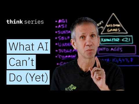 The Limits of AI: Generative AI, NLP, AGI, & What’s Next? thumbnail