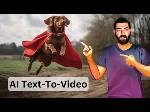How Does Open-Source Text-to-Video Synthesis Work? thumbnail