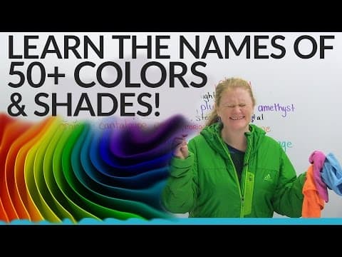 What Are the Unique Names for Shades of Colors? thumbnail