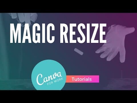 How to Use Magic Resize in Canva for Consistent Designs thumbnail