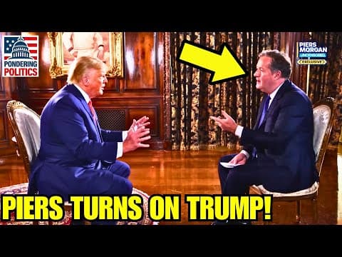 Piers Morgan FINALLY TURNS on Trump in HEATED Debate! thumbnail