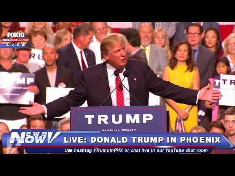 FNN: Donald Trump's #StandWithTrumpAZ Phoenix Speech thumbnail